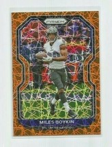 Miles Boykin (Baltimore Ravens) 2020 Panini Prizm Orange Laser Prizm Card #40 - £3.86 GBP