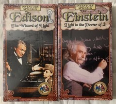 Einstein Light To The Power Of 2 &amp; Edison The Wizard Of Light VHS OOP Ne... - £10.77 GBP