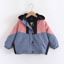 Sual active jackets 2 7 years kids autumn patchwork outerwear children fashion clothing thumb200