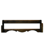 Rustic Wooden Single Gun Rack Rifle Shotgun Wall Mount Display - $29.99