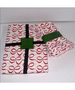 NWT Kate Spade 7 Piece 60x84” Tablecloth &amp; 6 Napkins Set White With Red ... - $132.62 CAD