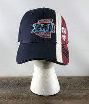 Super Bowl XLII Adjustable Baseball Hat - Blue Red White - Reebok - £15.76 GBP