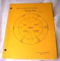 1971 VINTAGE UNITED CHURCH CHRIST CENTRAL ATLANTIC CONFERENCE STRUCTURE ... - $9.89