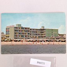 Atlantic Sands Motel Rehoboth Beach Delaware 1960s Postcard Boardwalk Av... - $9.89