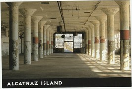 Postcard San Francisco California Alcatraz Island New Industries Building - £4.64 GBP