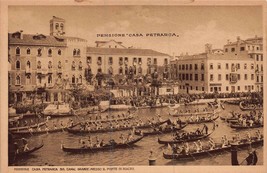 Venezia Italia ~ Pensione Casa Petrarca ~ Foto Cartolina - £6.69 GBP