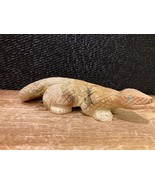 Zuni NELSON YATSATTIE Beautiful Carved Lizard Fetish Signed 4&quot; - $95.00