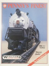 Williams O Gauge Electronic Brass Train PRR T1 &amp; S2 Crown Edition Catalo... - $5.00