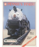 Williams O Gauge Electronic Brass Train PRR T1 &amp; S2 Crown Edition Catalo... - $7.01 CAD