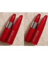 2 MAKE UP FOR EVER ROUGE ARTIST SHINE ON LIPSTICK 432 INCANDESCENT FIRE - $26.39
