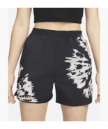 Nike Women&#39;s Woven Shorts w/ Pockets DQ3588-010 Size XXL Black - £23.79 GBP