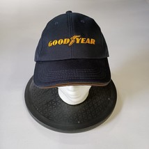 Goodyear Hat Black Yellow Snap Back Adjustable Embroidered Logo - $304.58 MXN