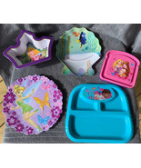 Tinker Bell Dory Nemo Doc McStuffin Plates Tangled Crown Bowl Child Dishes - $21.99