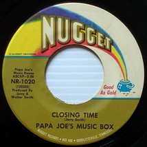 Papa Joe&#39;s Music Box - Closing Time / Speakeasy (1929) [7&quot; 45 rpm Single] - £2.72 GBP
