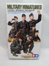 *90% Complete* Tamiya Wehrmacht Tank Crew Set 1/35 Scale Military Miniat... - £37.85 GBP
