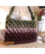 Chic Harmony: Multicolor Nuanced Crochet Bag with Pearls - $80.00