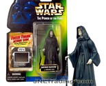 Yr 1997 Star Wars Power of The Force Figure EMPEROR PALPATINE with Walki... - $24.99