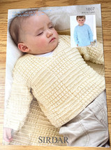 Vintage SIRDAR baby and kids sweaters knitting patterns #1807 2225 2256 2267 - £15.77 GBP