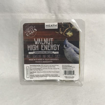 New Heath Outdoor Products DD-65 Walnut High Energy Suet Cake - $6.79