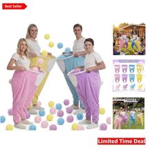 Engaging 4-Piece Easter Granny Pants Toss Game - Fun for All Ages 14+ - $132.61