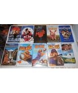 Huge VHS lot of 10 Family Live Action Disney Movies Tapes Air Bud Gordy - $24.98