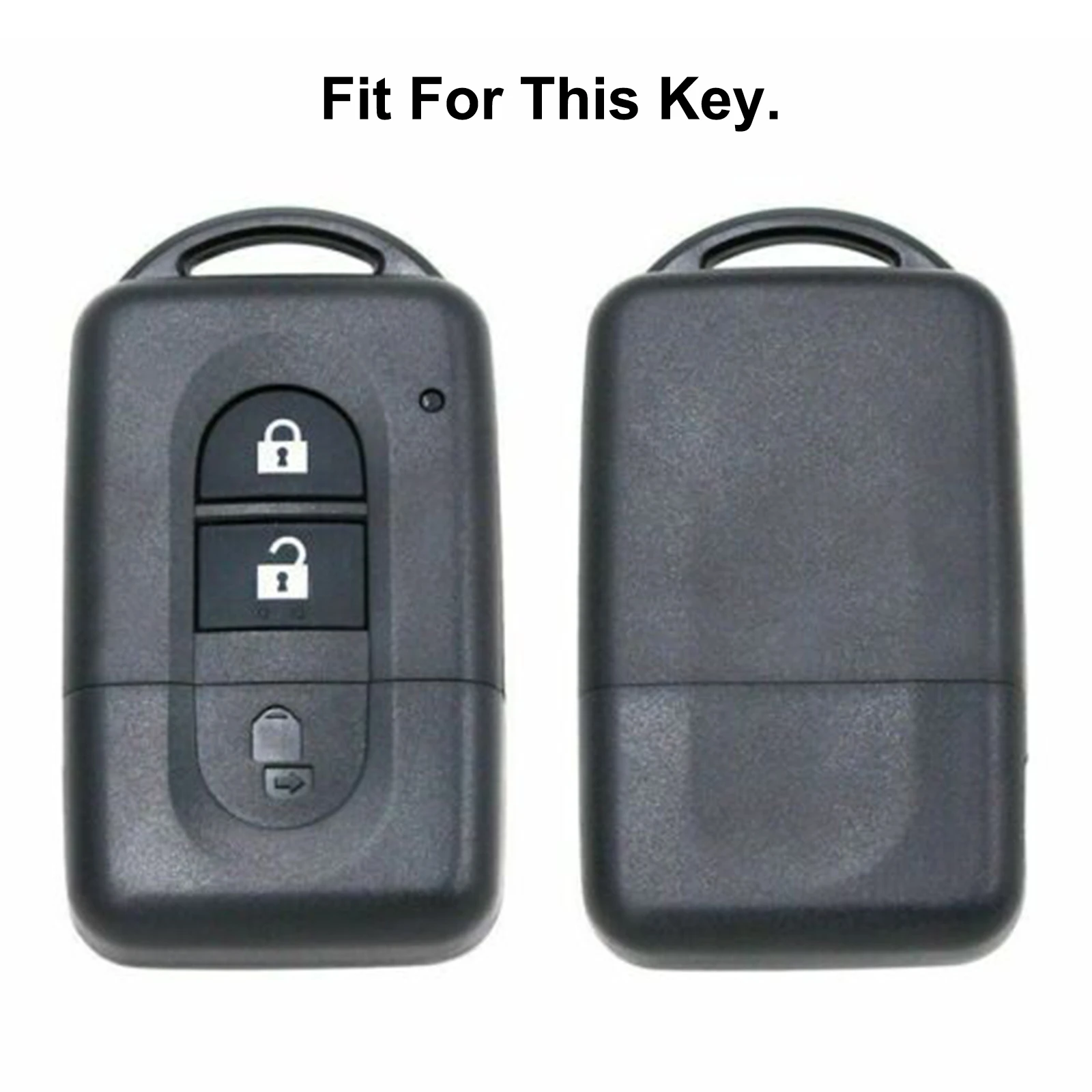 Car Remote Key Cover PU Leather Fob Case with Keychain for Nissan X-Trai... - £11.59 GBP