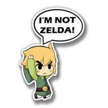 I am Not Zelda Precision Cut Decal - $3.46+