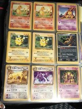 Pokemon Cards 1st Ed Pikachu Charmander Abra Promo Mewtwo Entire Collect... - £801.29 GBP
