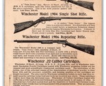 1911 Winchester Gallery Target / Rifle Advertisement Card R23 - $18.76