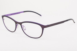 Orgreen RITA 395 Matte Brown / Matte Purple Titanium Eyeglasses 53mm - £151.48 GBP