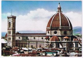 Italy Postcard Firenze Florence The Cathedral - £3.12 GBP