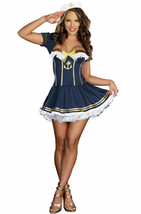 &quot;Rockin&#39; The Boat&quot; Sailor Girl Adult Halloween Costume Women&#39;s Size X-LARGE - £34.14 GBP