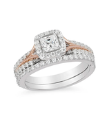 Enchanted Disney Ring, Disney Aurora Ring, 0.5 Ct Princess Diamond Halo ... - £61.18 GBP