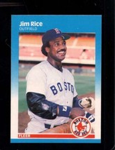 1987 Fleer #41 Jim Rice Nmmt Red Sox Hof *AZ0255 - £2.70 GBP
