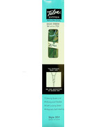 Vintage Talon ZEPHyR Nylon Coil 14&quot; Dk Green Zipper Style 20-1 Dress/Nec... - $10.84