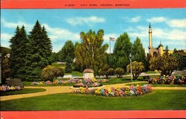 POSTCARD-CITY Park, Helena, MONTANA- A Cecil Nixon Kodachrome Reproduction BK38 - £2.72 GBP