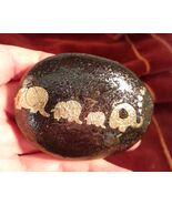 Mom Elephant and Babies Heart ROCK Mixed Media Unique Gifting Baskets De... - €5,12 EUR