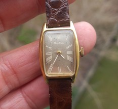 Vintage Bulova Roman Dial Ladies Watch 1940’s-1950’s Hand Winder - $71.25