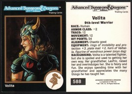 1991 TSR AD&amp;D Gold Border Fantasy RPG Art Card #588 Dungeons &amp; Dragons ~ Warrior - £5.44 GBP
