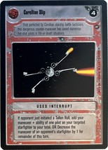 Star Wars CCG Black Border Corellian Slip - $0.99