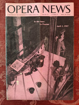 Rare Metropolitan Opera News Magazine April 1 1957 La Traviata - £12.94 GBP