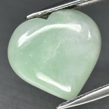 Heart Shaped Jade, 7.89 cwt Untreated  .Why Settle for Imitations? - £66.25 GBP