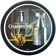 Bruce Cassidy Autographed Puck Vegas Golden Knights Stanley Cup IGM Signed - £70.36 GBP