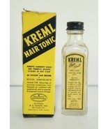 Vintage Kreml Hair Tonic Removes Dandruff Empty Bottle &amp; Box - €24,57 EUR