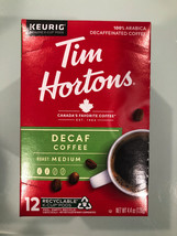 Tim Hortons Medium Roast Decaf Kcups 12CT - £11.91 GBP