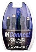 Mconnect Usb To Midi Cable, Art Pro Audio, 6.5&#39;. - £36.94 GBP