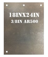 18"x24"x3/8" AR500 Long Range Steel Shooting Rifle Target - Rectangle Gong 1pc. - $166.31