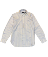 New Polo Ralph Lauren Men&#39;s Long Sleeve Button Down Dress Shirt White Si... - £59.14 GBP