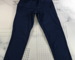 Nike Pants Mens Large Navy Blue Embroidered Logo Pockets Drawstring Dri-Fit - $20.32