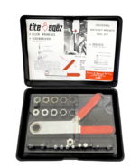Vintage Tite Sqez Universal Ratchet Wrench Socket Tool Kit 22 Piece - £15.49 GBP